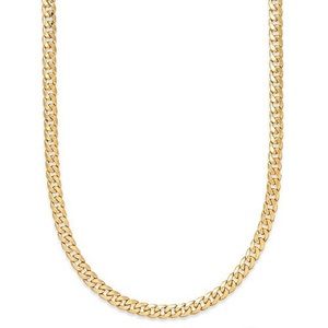 Men’s 14kt Gold Plated Cubin Link Chain
